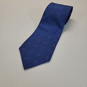 Meeting Street Necktie Blue Diamond Pattern Business Career Classic Tie